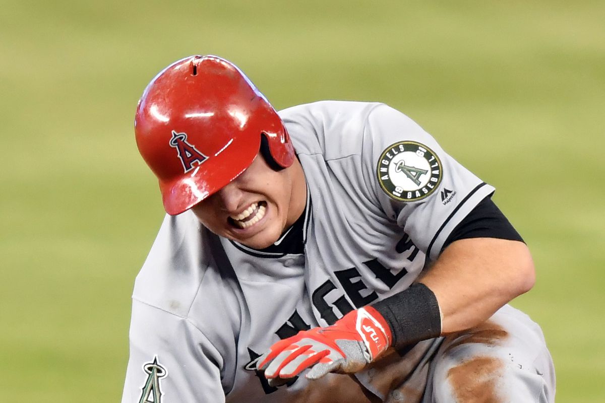 Mike Trout remains injured